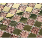 Kapasitas Besar Multi Warna Kaca Mosaik Multi Arc Ion PVD Vacuum Coating Peralatan Untuk Emas Perak Rose Gold