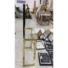 Faucet Stainless Steel Kapasitas Besar Furniture PVD Mesin Titanium Coating Untuk Emas Rose Gold Warna Biru Abu-abu Hitam