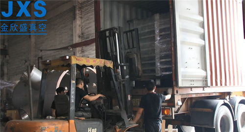berita perusahaan terbaru tentang Mesin Pelapis PVD Ubin Keramik Vakum JXS Dikirim ke Iran
