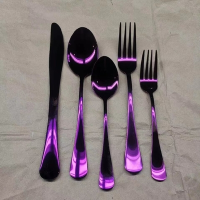Mesin Pelapis Titanium Nitride Stainless Steel Cutlery PVD