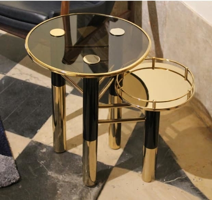 Sistem Titanium PVD Furnitur Stainless Steel Pemuatan Vertikal