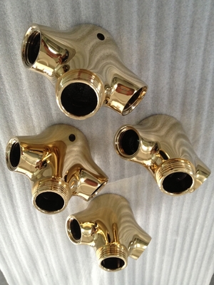 Cerah Metallik Gloss Baja tahan karat Hardware Aksesoris PVD Gold Coating Titanium Nitride Coating Machine