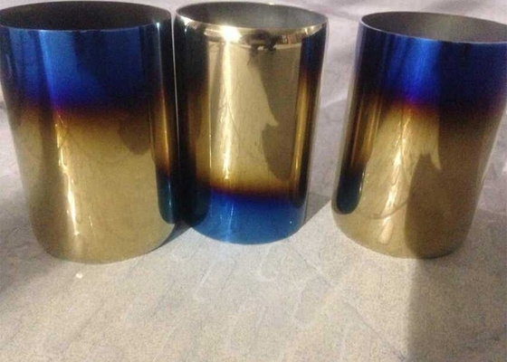 Mesin Lapisan Baja Ringan Multicolor Vacuum Output Besar Mesin Lapisan Vacuum PVD