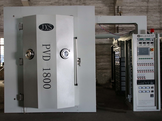 Cerah Metallik Gloss Baja tahan karat Hardware Aksesoris PVD Gold Coating Titanium Nitride Coating Machine