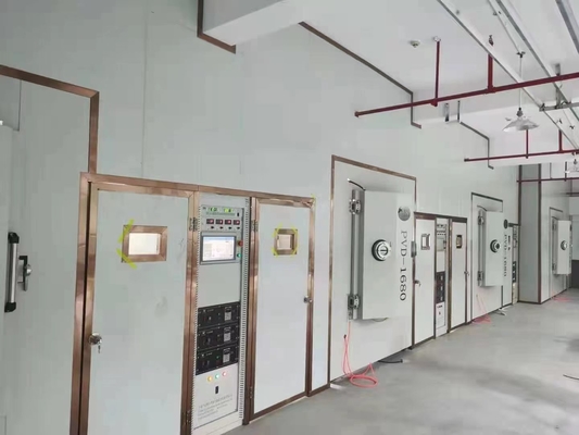 Mesin Lapisan PVD Vacuum Kecepatan Deposisi Tinggi Warna Disesuaikan