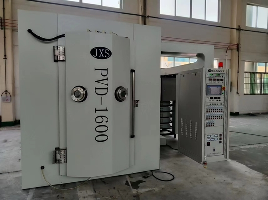 Mesin Plating Titanium Nitride Efisiensi Tinggi Pvd Untuk Keramik