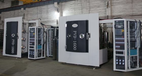 Lembar stainless steel titanium emas PVD Vakuum Magnetron Sputtering Coating Machine