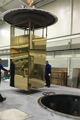 Lembar stainless steel / Bagian furnitur emas PVD Vacuum Coating Machine