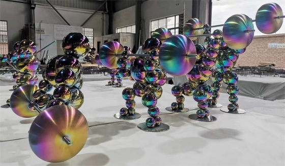 Pipa stainless steel lembaran stainless steel warna-warni Pvd mesin plating emas titanium