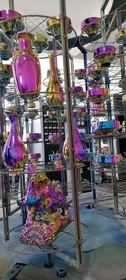 Furnitur baja tahan karat efisiensi tinggi Peralatan lapisan PVD logam