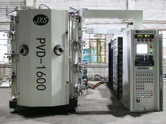 Mesin PVD Metallisation High Vacuum Coating Machine Untuk PVD Plastic Chroming Metallizing Plant