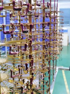 PVD Gold Titanium Gunmetal Coating Machine Untuk Towel Rack dan Rak