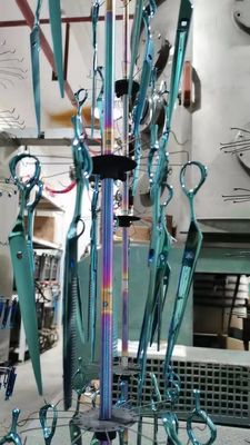 PVD Gold Titanium Gunmetal Coating Machine Untuk Towel Rack dan Rak