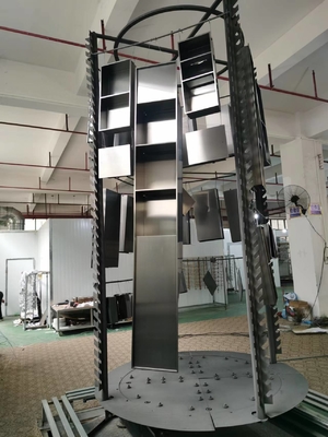 PVD Vacuum Metallizing Coating Forming Machine untuk coating warna untuk produk stainless steel