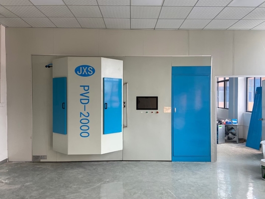 FoShan PVD Vacuum Coating Machine Untuk Pintu / Genggam / Kunci Pintu Barang Saniter