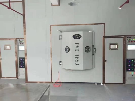 Metal Hardware Dekoratif Titanium PVD Coating Machine