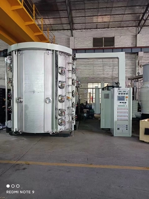 Kapasitas tinggi Hardware Metal tahan lama Dekorasi Cathodic Arc PVD Mesin