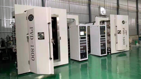Desain Custom Stainless Steel Inox Sheet Plate Panel PVD Coating Machine 1 Tahun Garansi