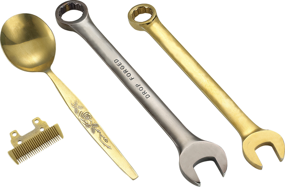 Sistem Kontrol Layar Sentuh Otomatis Stainless Steel Brass Cabinet Door Knob PVD System