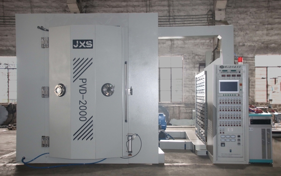 Mesin Lapisan Pvd Keramik Tiles Titanium Coating Machine Pvd Vacuum Coating Machine