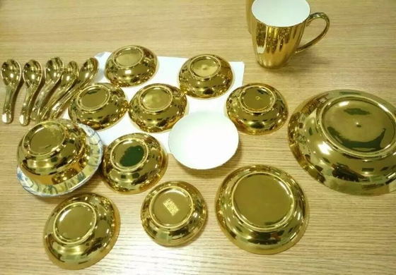 Mesin Electroplating PVD Hardware Metal / Mesin Lapisan Emas PVD