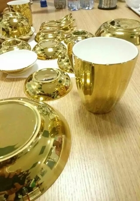 Mesin Electroplating PVD Hardware Metal / Mesin Lapisan Emas PVD