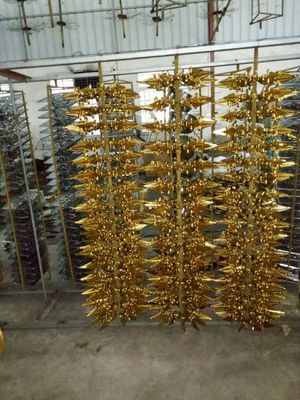 Kapasitas Produksi Tinggi Keramik Emas Perak Vacuum Coating Mechine