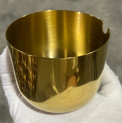 Efisiensi Energi Tinggi Aksesoris WC Logam Mesin Lapisan Vakum PVD