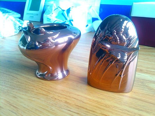 Mesin Pelapisan Vakum Titanium Logam Pipa Baja Perhiasan Tablet Karamel Plasma Pvd