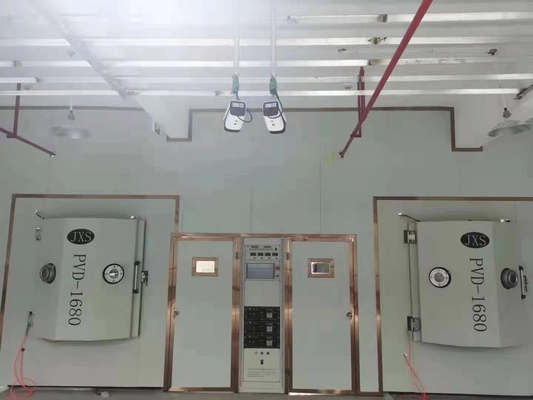 Vertikal Front Loading Full Auto PVD Coating Machine Untuk Furnitur