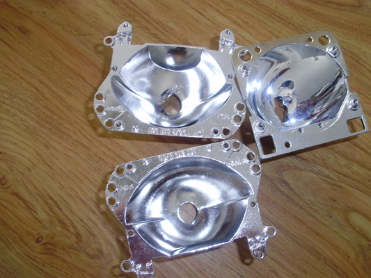 Tinggi Efisiensi Plastik Kosmetik Cap Vacuum Chrome Plating Mesin