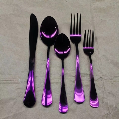 Keramik Plastik Perlengkapan Makan Mesin Metalisasi Vakum / Mesin Lapisan PVD Vakum Untuk sendok dan garpu plastik