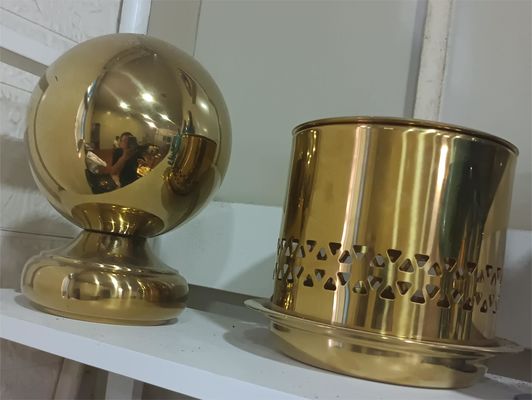 Pvd Vacuum Coating Machine Khusus Untuk Porcelain Dinner Set Mencuci Emas Perak Dan Emas Rose Coating Made In China