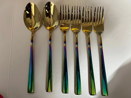 200A Sistem Lapisan Vakuum Flatware Baja Ringan