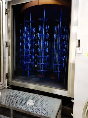 Output tinggi engsel pintu stainless steel titanium nitride pvd vacuum coating mesin