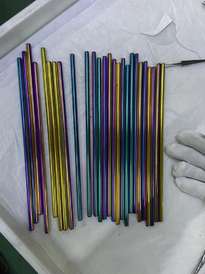 Keramik Basin Cuci Emas Titanium Nitride Lapisan Mesin