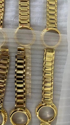 Fittings baja tahan karat berkapasitas besar Emas / Rose Gold Multi Arc Plasma Vacuum PVD Coating Machine