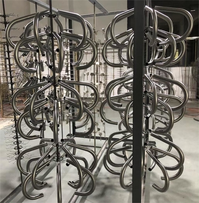 Perabot stainless steel Peralatan lapisan PVD, Mesin plating emas PVD