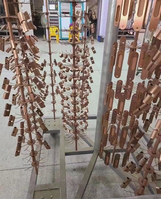 Hardware Efisiensi Tinggi Emas Titanium Emas Mawar Emas Hitam Warna PVD Peralatan Deposisi Arc Katodik