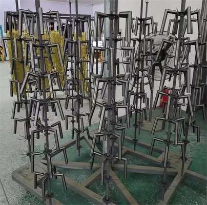 Hardware Efisiensi Tinggi Emas Titanium Emas Mawar Emas Hitam Warna PVD Peralatan Deposisi Arc Katodik