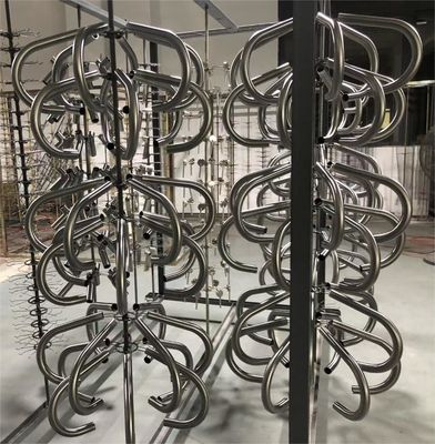 Mesin Lapisan Baja Ringan Multicolor Vacuum Output Besar Mesin Lapisan Vacuum PVD