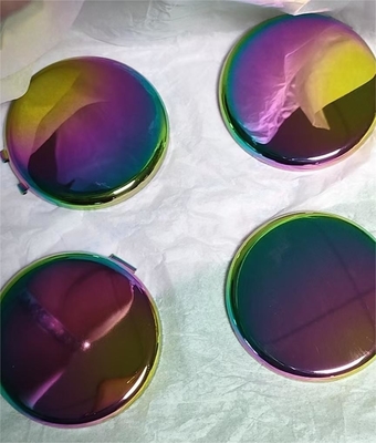 Ukuran yang disesuaikan PVD Vacuum Coating System untuk Golden Rose Gold Blue Gray Black Rainbow Color