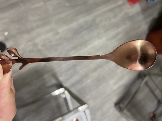 Peralatan Lapisan Titanium Nitride PVD dari Baja Rinsless Inox / Mesin Lapisan Vakum PVD