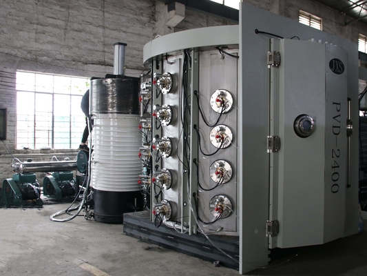 Perabotan baja tahan karat 40mm PVD Gold Coating Machine