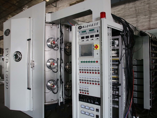 Perlengkapan Meja Perlengkapan Lantai Vertikal Titanium Nitride Coating Machine