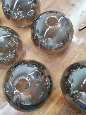 Screen sentuh Keramik Metal Kamar Mandi Fitting PVD Titanium Sistem