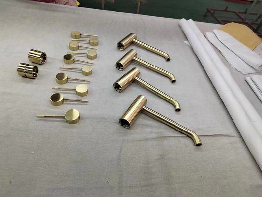 Mesin Lapisan PVD Aksesoris Mandi 40mm Dengan Lemari Listrik