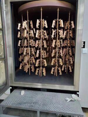 Mesin Lapisan Vakum PVD dengan Lapisan Anti Korosi Ketahanan Pakai Tinggi dan Sistem Kontrol Otomatis Penuh untuk Bagian Kunci