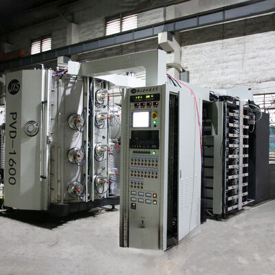 Multi-Purpose Keramik Substrat PVD Vacuum Coating Machine, Adhesif Kuat Dan Lapisan Metallik Serbaguna Untuk Semua Bahan Keramik