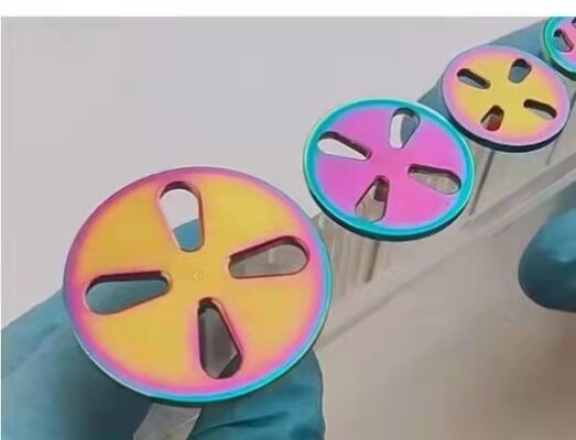 Multi-Color PVD Coating Machine dengan kontrol otomatis penuh dan garansi 1 tahun untuk bagian logam